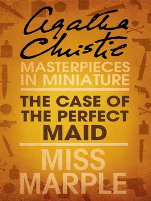 The Case of the Perfect Maid - ebook